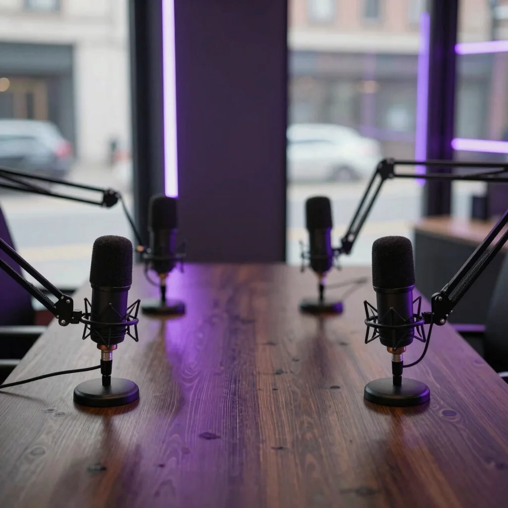Estudio de Grabación para Podcast
